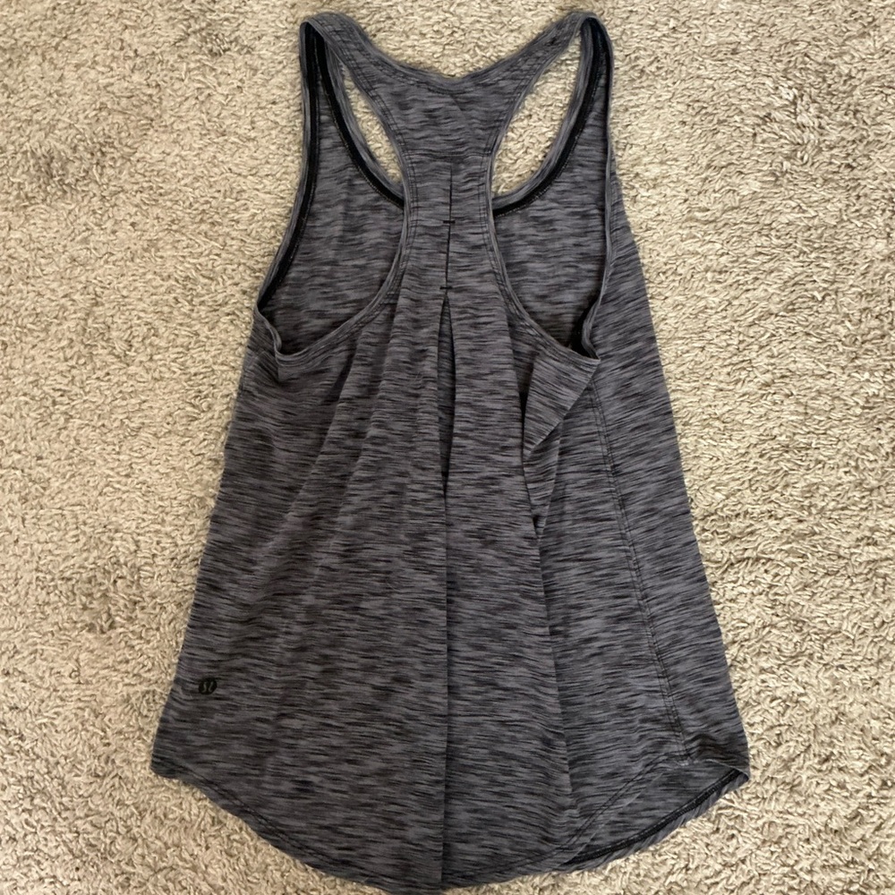 Lululemon Gray Racerback Tank Top
